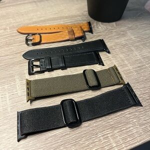 Pack of 4 - Apple Watch Wrist Bands 38mm/42mm